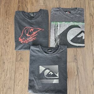 Vintage Quiksilver Shirt Lot Mens Medium Large Surf Skate Y2K